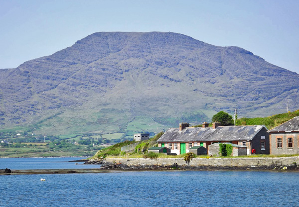 View from Bere Island towards Hungry Hill