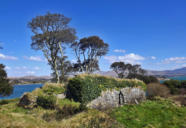 Ruin of the O'Sullivan Dunboy Castle