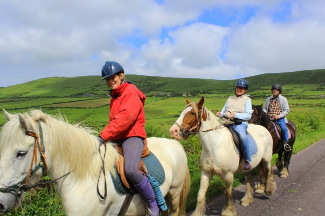 Anyone for Pony Trekking in Ventry?