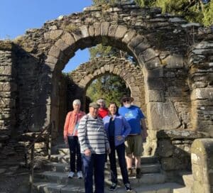 Glendalough arches Glendalough arches
